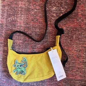 BAGGU Mini Crescent Bag - Sour